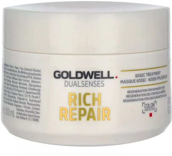 Goldwell Dualsenses Rich Repair 60sec Treatment - 200 ml
