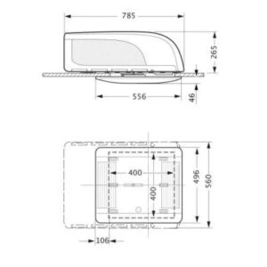 Truma Aventa Compact zwart