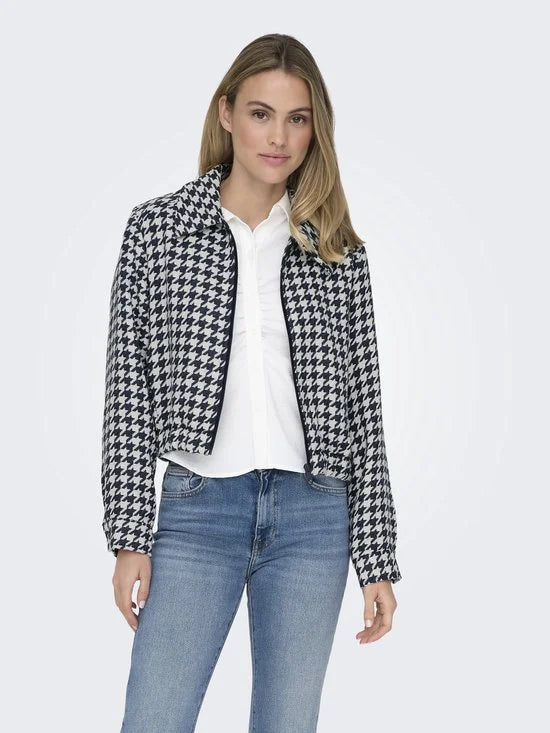 ONLY ONLKIMMIE LIFE BOMBER JACKET CC OTW Dames Bomberjack - Ombre Blue Cloud Dancer