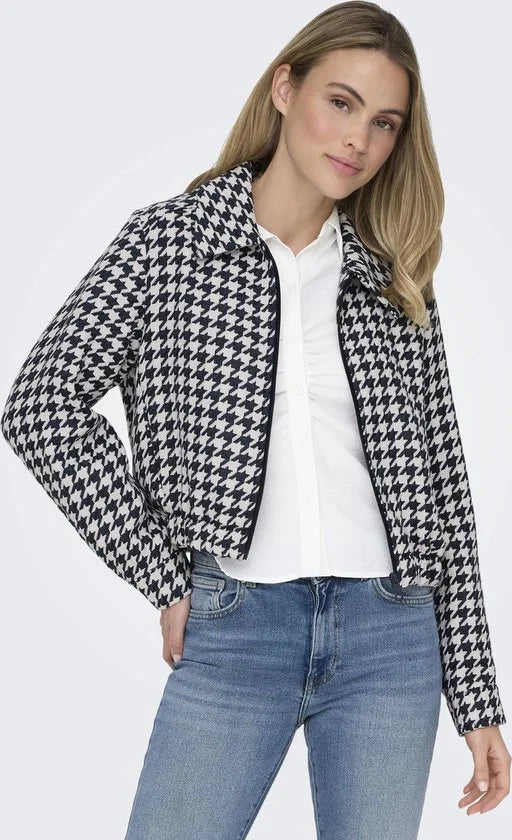 ONLY ONLKIMMIE LIFE BOMBER JACKET CC OTW Dames Bomberjack - Ombre Blue Cloud Dancer