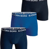 Boxershorts 3-Pack jongens onderbroeken - Cotton Stretch - Katoenen jongens onderbroeken - 170 - Rood