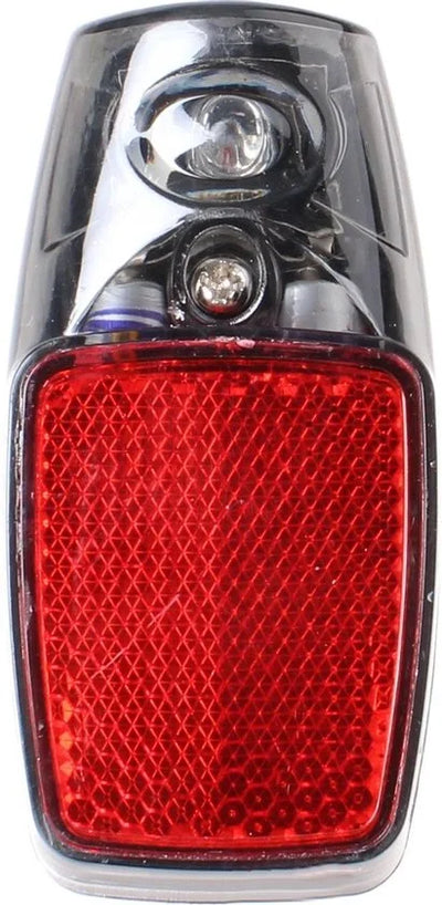 Falkx LED achterlicht met spatbordbevestiging en batterijen