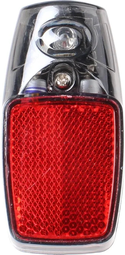 Falkx LED achterlicht met spatbordbevestiging en batterijen