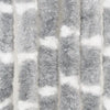 Arisol Chenille Gordijn 56x200 Grijs/Wit