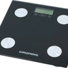 Grundig Weegschaal - met Lichaamsanalyse - Geheugen voor 12 Personen - Max 180 Kg - Glas - Zwart