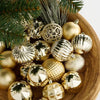 Christmas Baubles Set - 60 Pieces - Ø7 cm - Unbreakable - Champagne