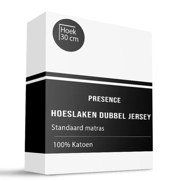 Hoeslaken - Katoen Dubbel Jersey