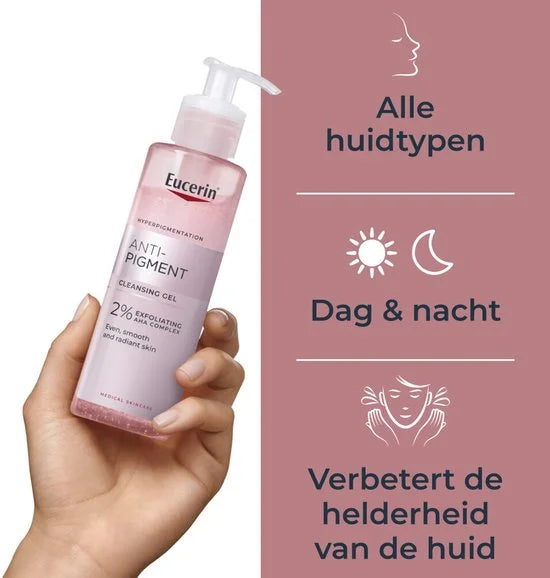 Eucerin Anti-Pigment Reinigingsgel - Vermindert Pigmentvlekken - Thiamidol - Skincare - 400 ml