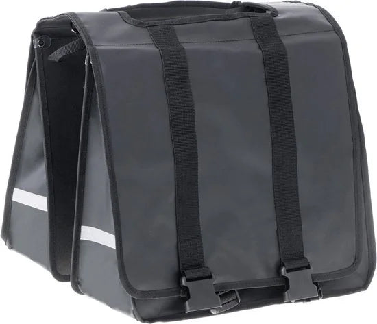 Dubbele Fietstassen Waterdicht – Fietstas 35 Liter – Zwart - Met Reflectoren - Elektrische Fiets