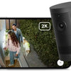 Ring Outdoor Camera Plus - batterij - zwart - buitencamera - 2k