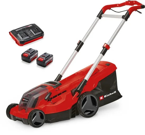 Einhell Professional GP-CM 36/450 Power X-Change Accu-grasmaaier Accu Elektrische starter, Incl. 2 accu's, Mulchfunctie
