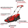 Einhell Professional GP-CM 36/450 Power X-Change Accu-grasmaaier Accu Elektrische starter, Incl. 2 accu's, Mulchfunctie