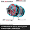 Einhell Professional GP-CM 36/450 Power X-Change Accu-grasmaaier Accu Elektrische starter, Incl. 2 accu's, Mulchfunctie