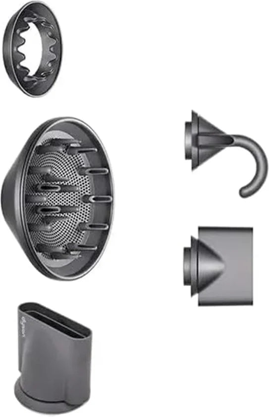 Dyson Supersonic föhn met Flyaway accessoire - zwart / nikkel