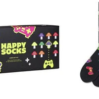 Happy Socks | 4-Pack Gamer Snacks Sokken Giftset | Unisex | 36-40