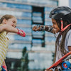 Nijdam Skate Helm Verstelbaar - Dark Fyre - Maat M - Zwart/Rood