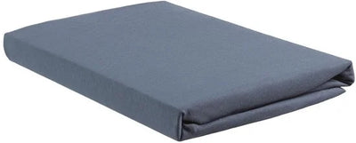 Beddinghouse - Jersey - Split-topper - Hoeslaken - 180x220 cm - Blauw