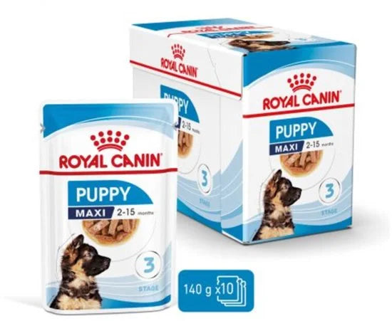 Royal Canin Maxi Natvoer - 10x140 g - Puppy-Hondenvoer