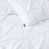 Sleeptime Punch pintuck Dekbedovertrek - 240X200/220 + 2 x kussenslopen 60x70 - Wit