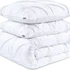 Sleeptime Punch pintuck Dekbedovertrek - 240X200/220 + 2 x kussenslopen 60x70 - Wit
