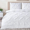 Sleeptime Punch pintuck Dekbedovertrek - 240X200/220 + 2 x kussenslopen 60x70 - Wit