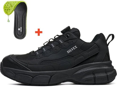 Silvex® Dreamwalk Veiligheidsschoenen - Memoryfoam zool - Werkschoenen voor Dames en Heren - Pijnverlichtend - Stalen Neus - Orthopedisch - Sneaker -