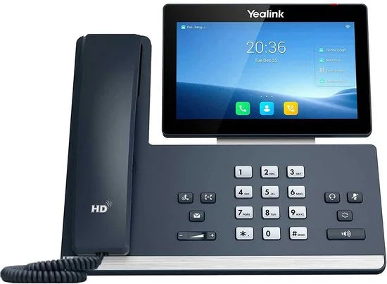 Yealink - SIP-T58W - VoIP telefoon - Zwart