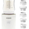 Vulpes Goods® BabyCare - Flessenwarmer Pro - Draagbare Baby Flessenwarmer voor Onderweg - Intelligente Flesverwarmer - 4 Temperatuurniveaus - Draadlo