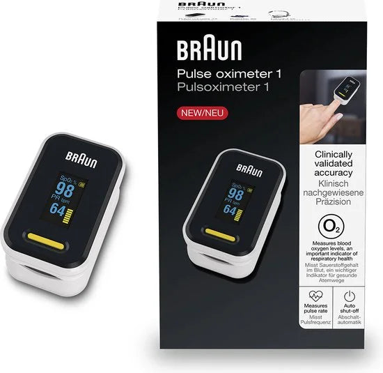 Braun YK-81CEU YK-81CEU Saturatiemeter Vingersensor