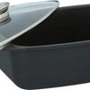 alpina Braadslede - Ovenschaal Rechthoekig - 39,5x22,5x10,8cm - 5.5L - RVS - Zwart