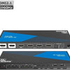 Nördic 8K HDMI 2.1 eARC/ARC Matrix Switch - 4 in 2 uit - Audio Extractor met Toslink & Stereo - HDMI CEC, Dolby Atmos, DTS-HD