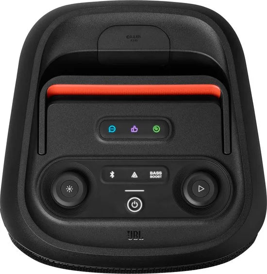 JBL PartyBox Club 120 - Draadloze Bluetooth Party Speaker - Opvouwbare Handgreep - Spatwaterdicht - LED verlichting - 12 uur - Zwart