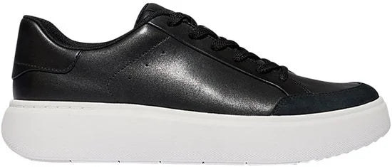 FitFlop Rtg Leather/Suede Sneakers Dames Sneakers - Zwart