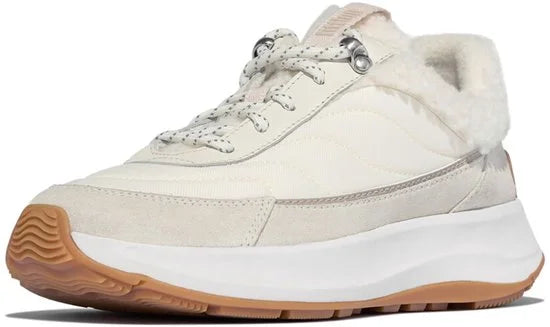 FitFlop FitFlop F-Mode Flow Shearling-Mix Sneakers - Maat 39