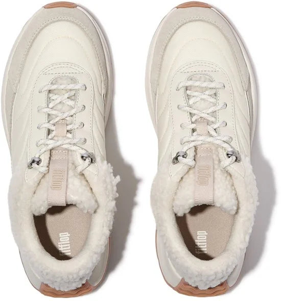 FitFlop FitFlop F-Mode Flow Shearling-Mix Sneakers - Maat 39
