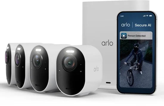 Arlo Ultra VMS5450-100EUS bewakingscamera IP-beveiligingscamera Buiten 3840 x 2160 Pixels Plafond/muur