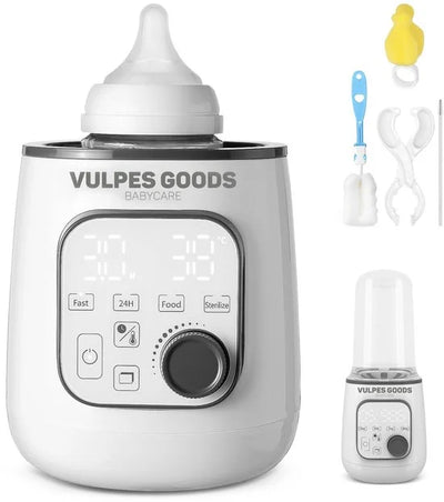 Vulpes Goods® BabyCare - Flessenwarmer PRO 10in1 - Flesverwarmer - Flessenverwarmer - Verwarming van vloeistoffen en eten - Snel opwarmen - Opwarmen,