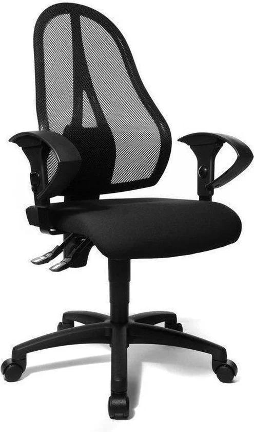 Topstar Bureaustoelen Open Point P Zwart + Armsteunen