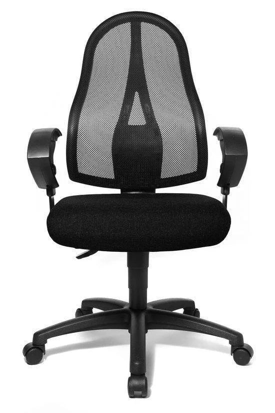 Topstar Bureaustoelen Open Point P Zwart + Armsteunen