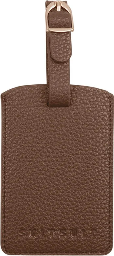 SUITSUIT Fab Seventies - Bagagelabel voor koffer - Kofferlabel - Rawhide