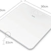 Beurer GS 225 Personenweegschaal - Magic LED / dotmatrix display - 30 x 30 cm - Tot 180 kg - Veiligheidsglas - Overbelastingindicatie - Automatische