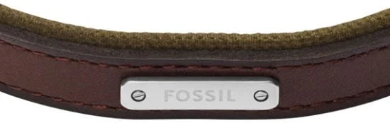 FOSSIL JA7315998 Heren Armband (sieraad) 28.20 cm - Bruin