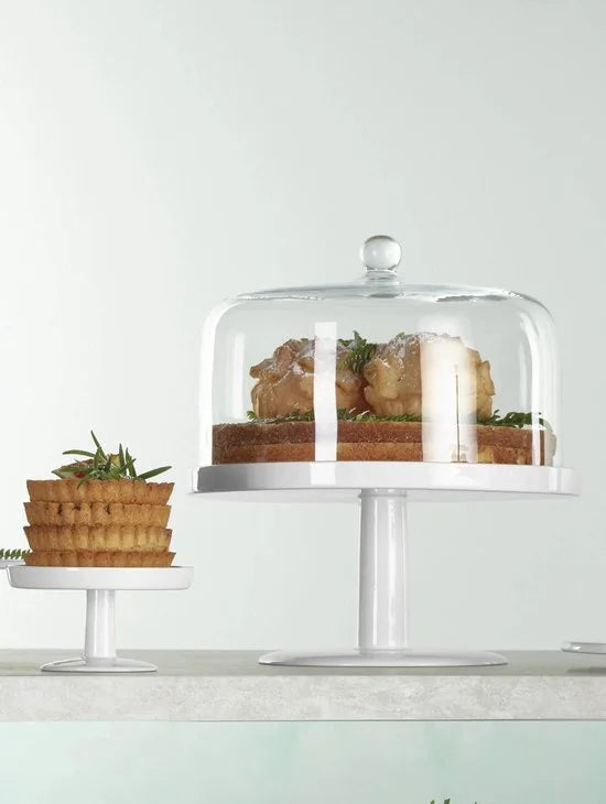 ASA Selection Grande Originale Cakeschaal met Rand - Ø 29 cm - Wit