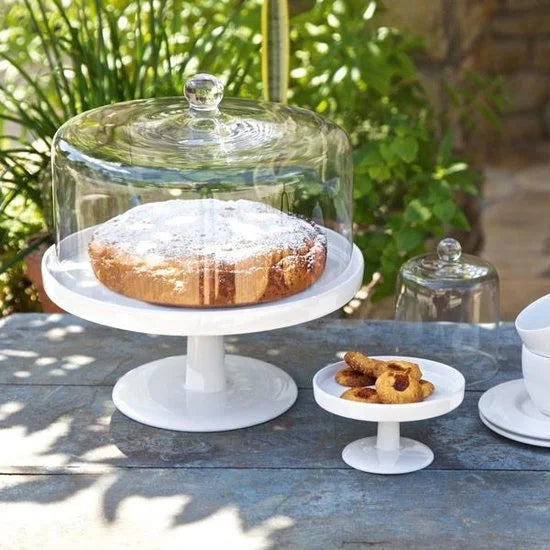 ASA Selection Grande Originale Cakeschaal met Rand - Ø 29 cm - Wit