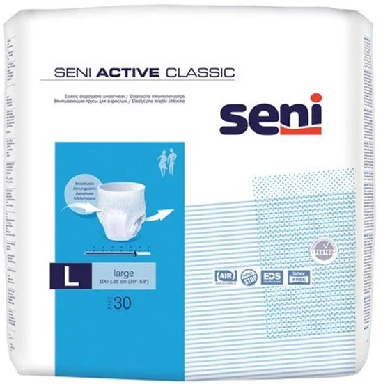 Slip Seni Active Classic 5433 L (per 30)