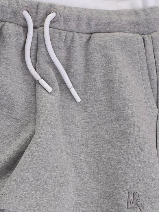 LOOXS 10sixteen 2611-5610-006 Meisjes broek - Maat 158/164 - Grijs van 89% Cotton 6% Polyester 5% Elastane
