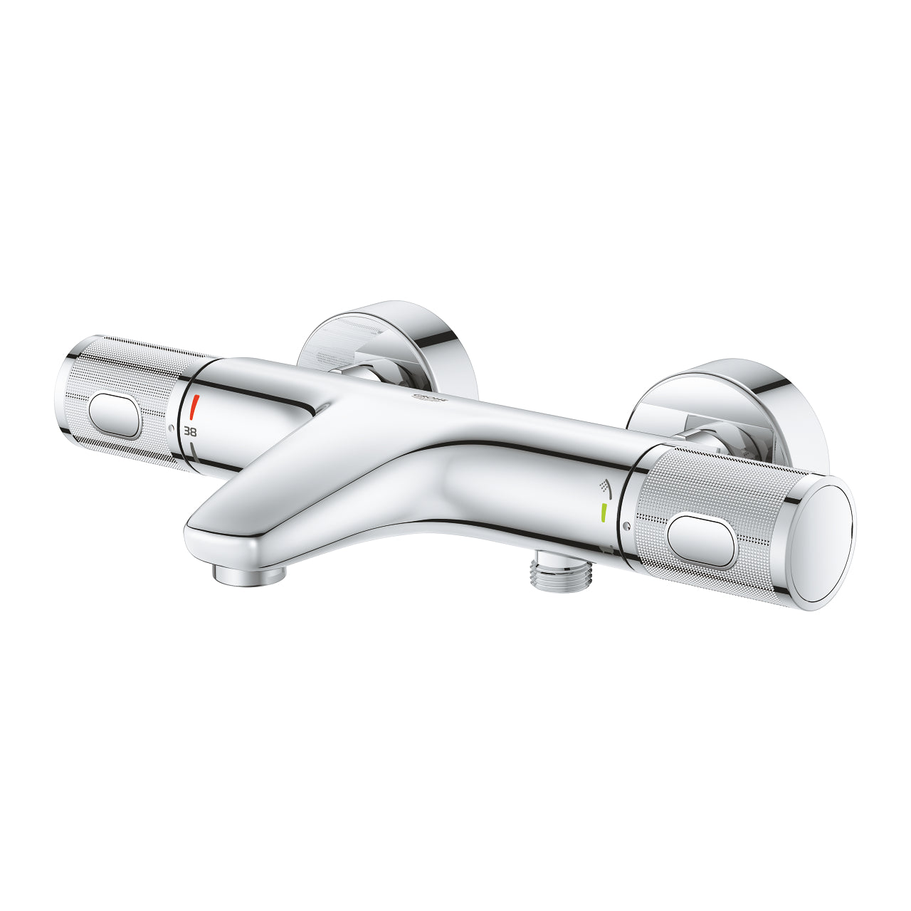 GROHE Precision Feel Thermostatische Badkraan - Chroom - Waterbesparend met CoolTouch Technologie