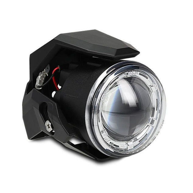 Motorfiets extra koplamp LED S3 Lumitecs single met E-goedkeuring