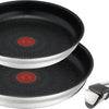 Tefal Pannenset Jamie Oliver Ingenio G6 (Set, 3-Delig) Zilver