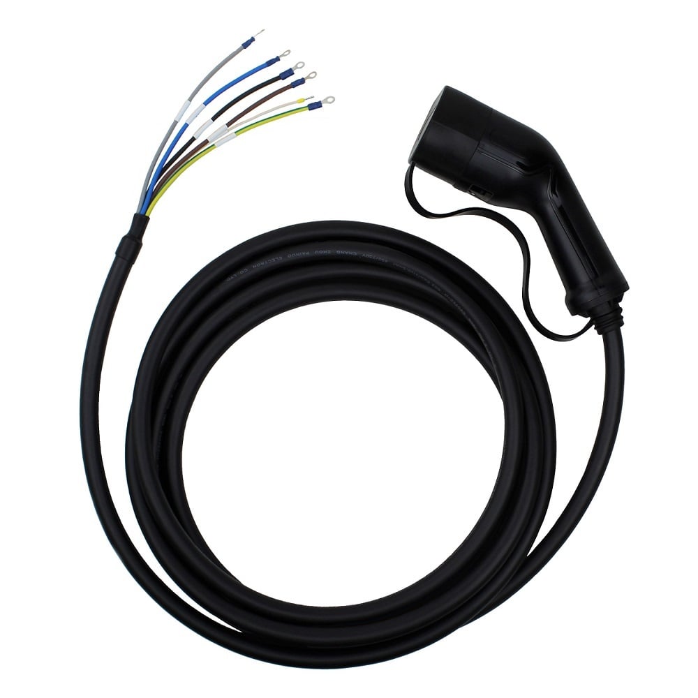 Bals BE639999-1000-18 laadkabel 32A 3-fase zwart 5m – nieuw